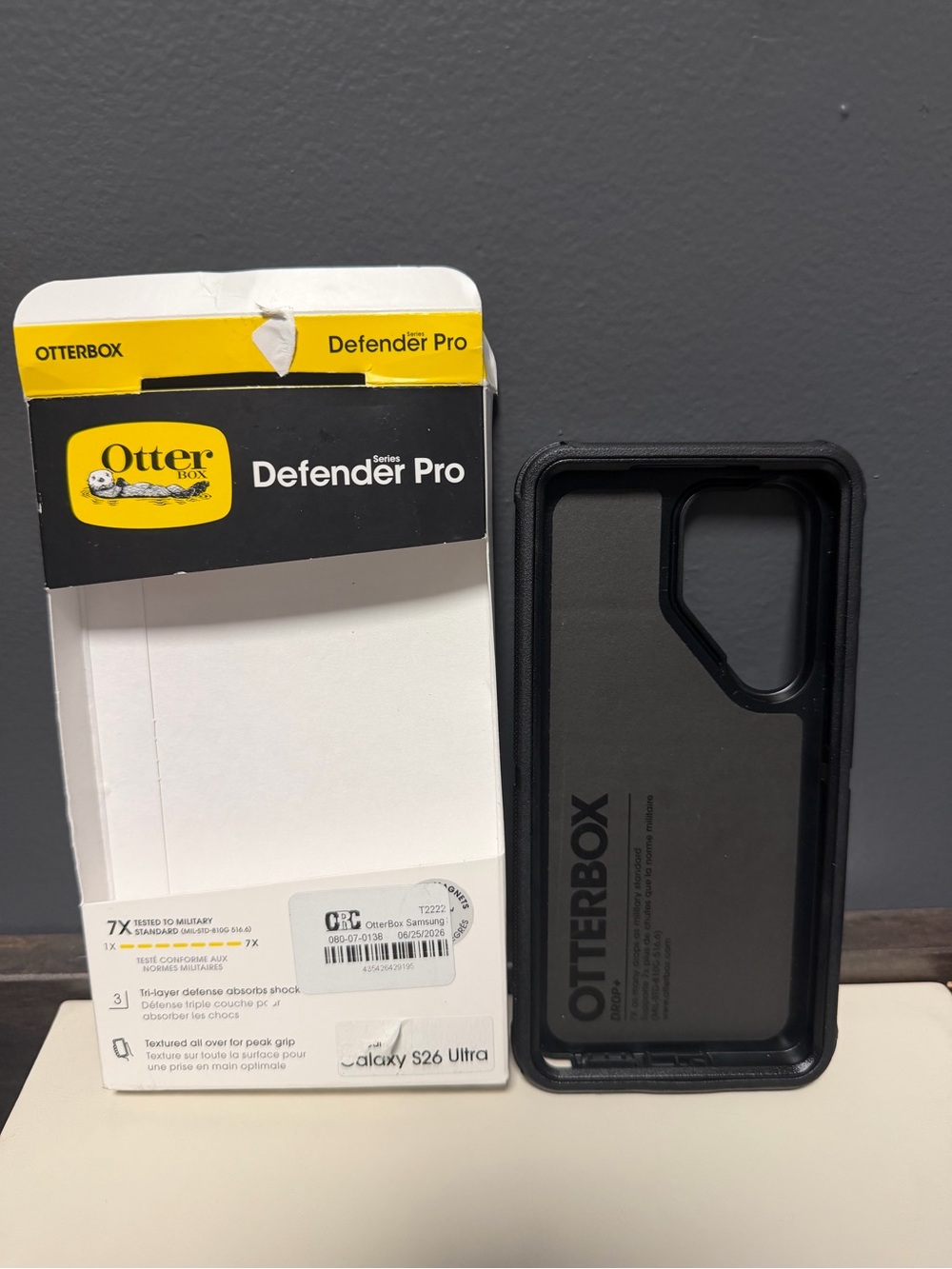 OtterBox Defended Pro for Galaxy S26 Ultra Black